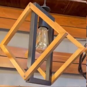 لوستر آویز تک لوزی